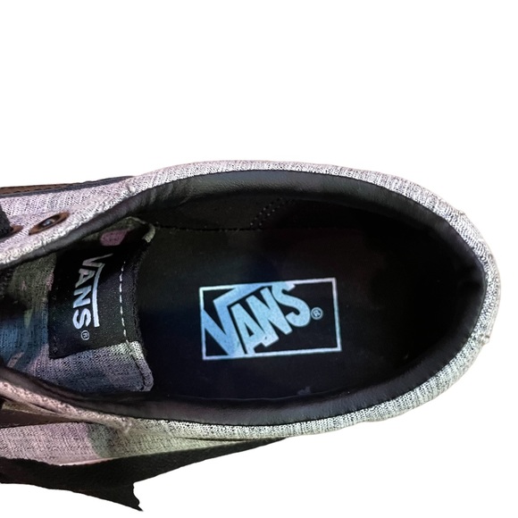 VANS WARD NWOT TEXTILE LOW TOP LACE UP FASHION SHOE GREY MEN SIZE 8/ WOMENS 9.5 - Picture 5 of 11